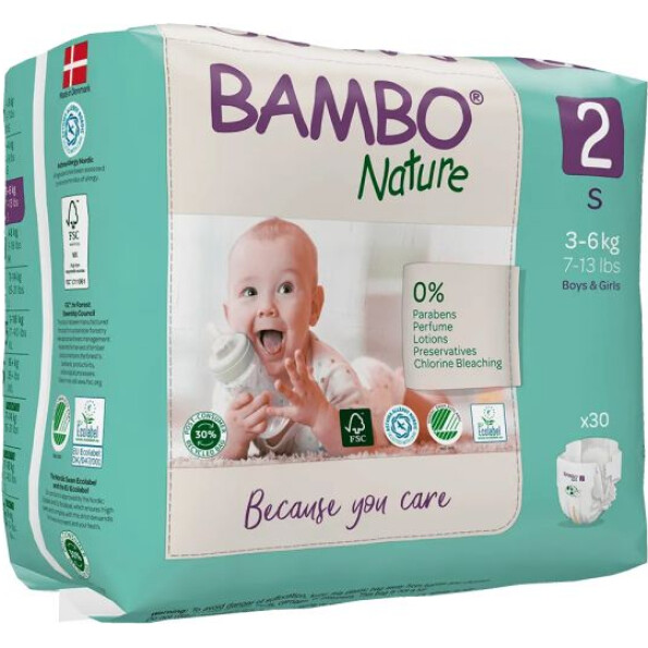 Bambo Nature Frald T2 3-6kg X 30