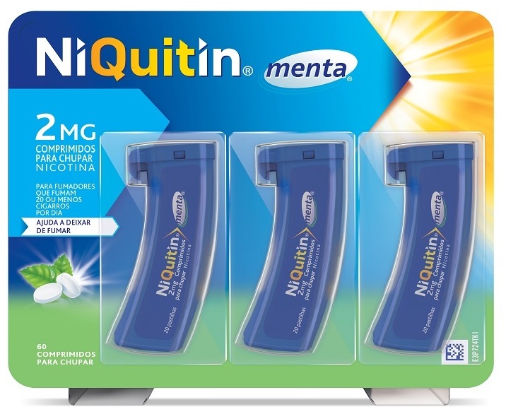 Niquitin Menta, 2 mg x 60 comp chupar