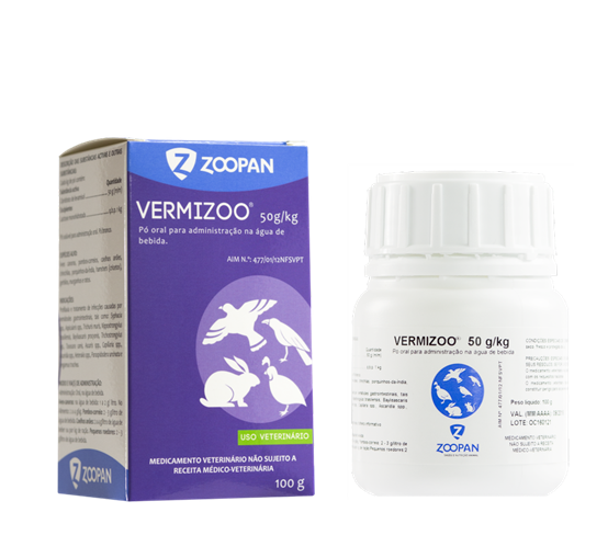 Vermizoo 50g/kg 100g 07/2024