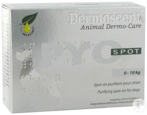 Dermoscent Pyospot 0-10kg 4 PP