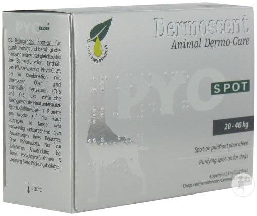 Dermoscent Pyospot 20-40kg 4 PP