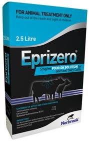 Eprizero (Eprinomena 5MG/ML) 2,5LT