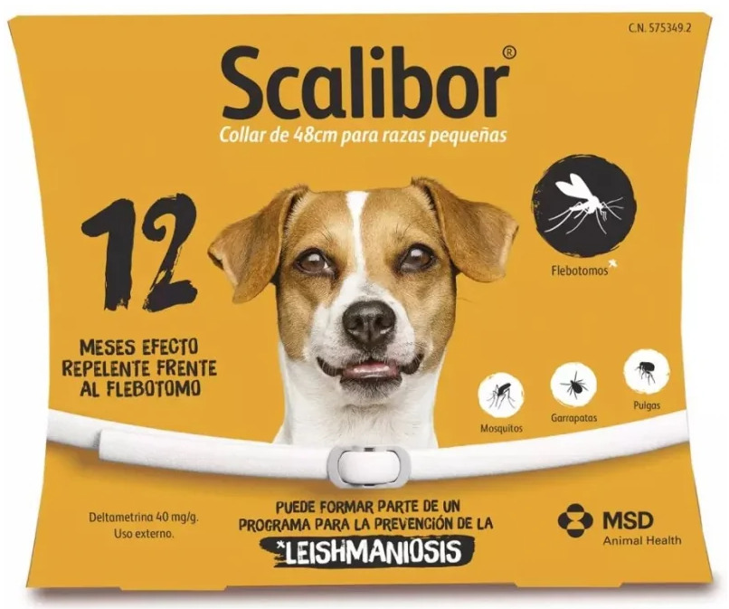 Scalibor Col Insect Cao Med/Pq coleira