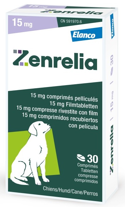ZENRELIA TAB 15MG 30 COMPRIMIDOS