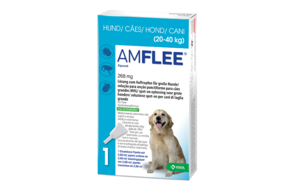 AMFLEE SPOT ON CAO 268MG 3PIP 20-40KG