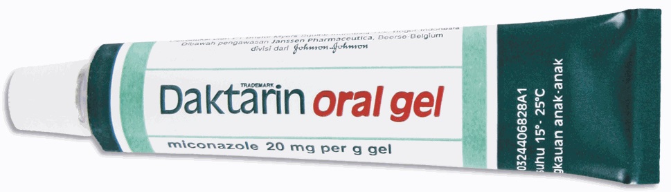 Daktarin, 20 mg/g-30 g x 1 gel oral mL