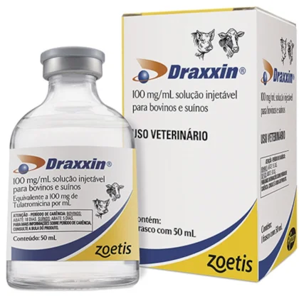 DRAXXIN 100 MG/ML SOLUCAO INJETAVEL 50 ML