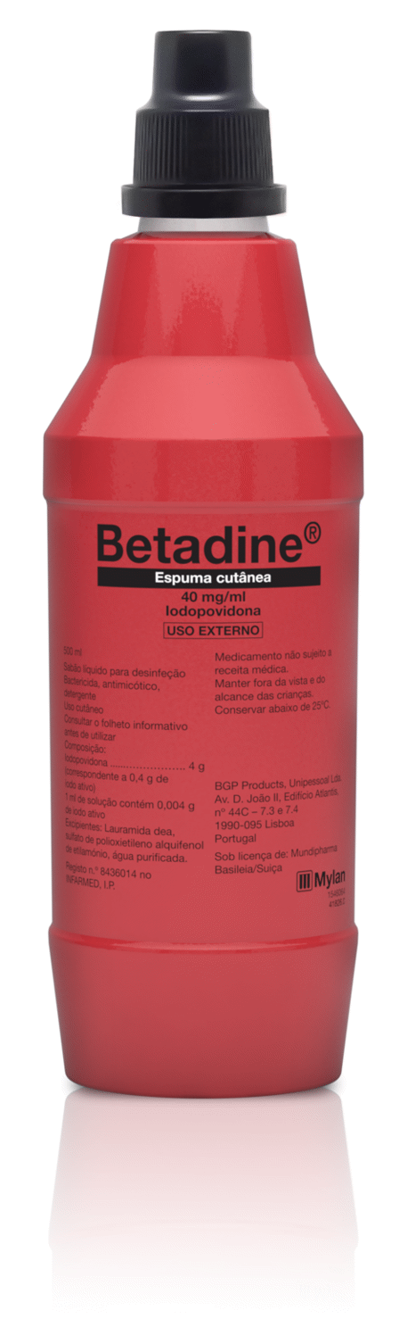 Betadine, 40 mg/mL-500 mL x 1 esp cut