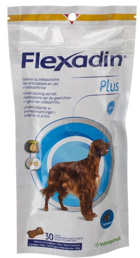 Flexadin Plus Médio/Grande Cão 30 Comp