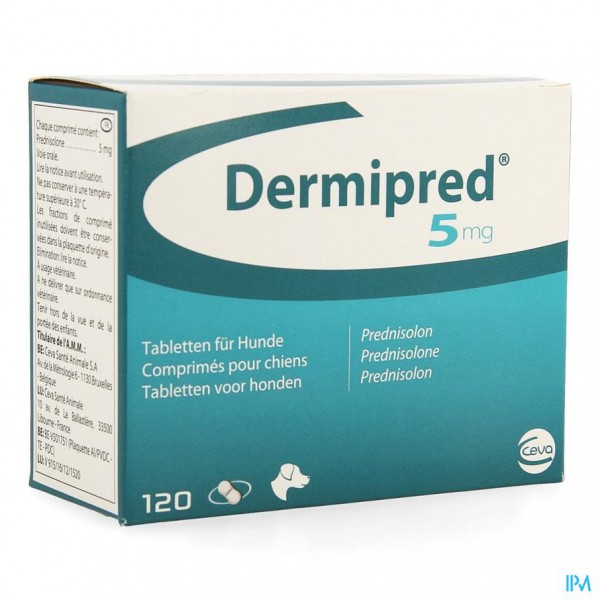 DERMIPRED 5MG 120CP