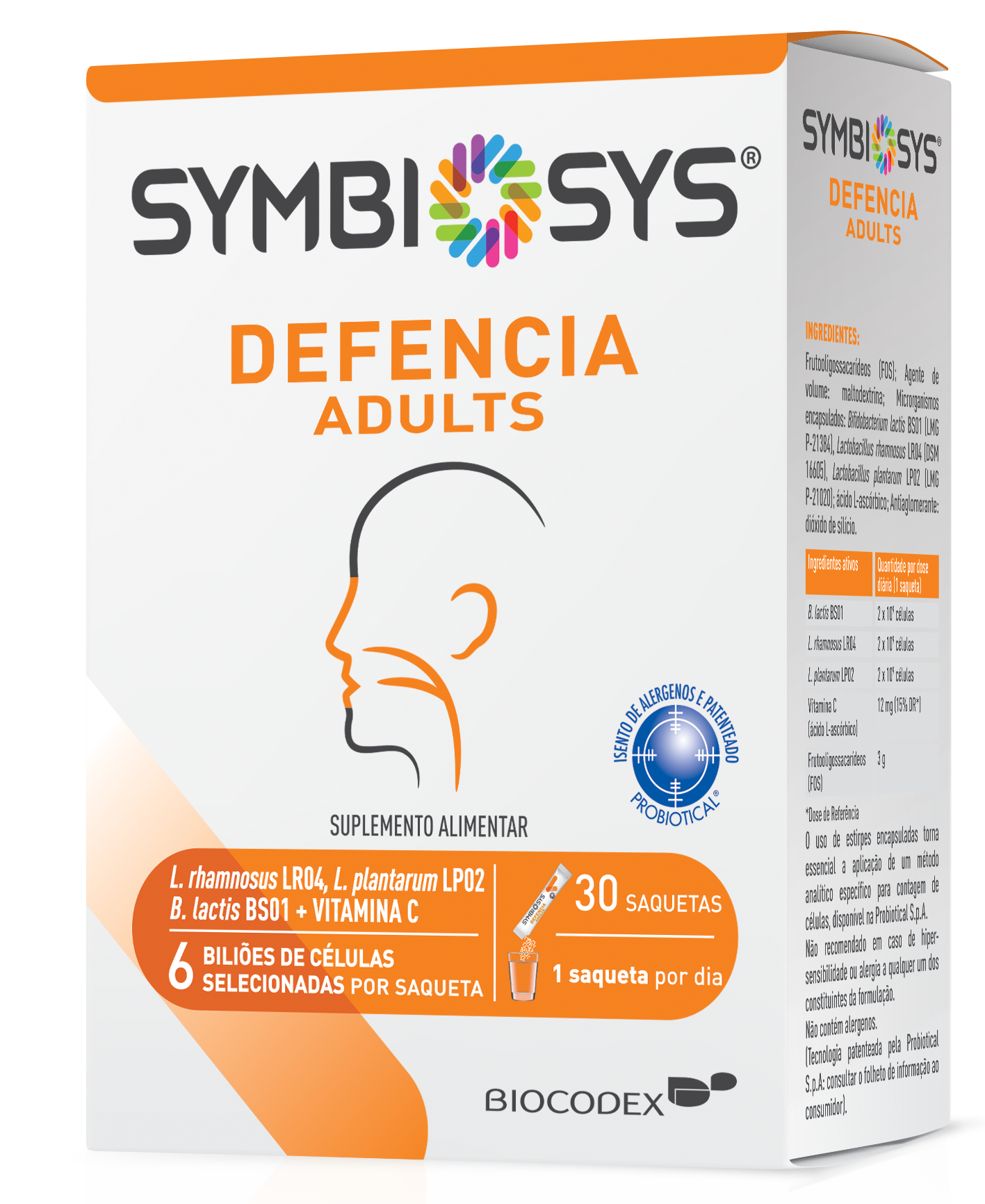 Defencia Symbiosys Adult Saquetas 30 Unidades
