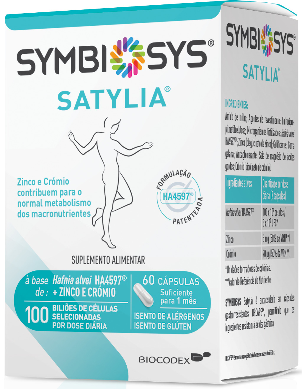 Symbiosys Satylia 60 Cápsulas
