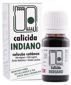 Calicida Indiano (12mL), 232/193 mg/mL x 1 sol cut