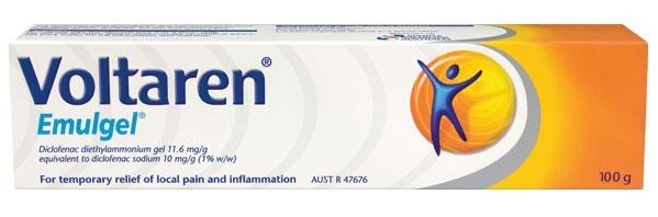 Voltaren Emulgel , 10 mg/g Bisnaga 100 g Gel