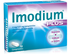 Imodium Plus, 2/125 mg x 12 comp