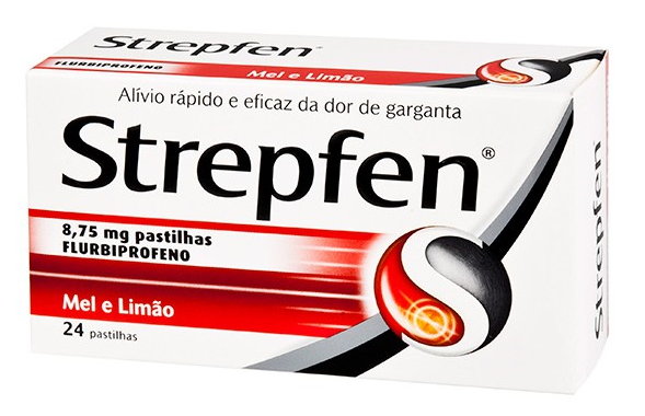 Strepfen Mel e limão, 8,75 mg x 24 pst
