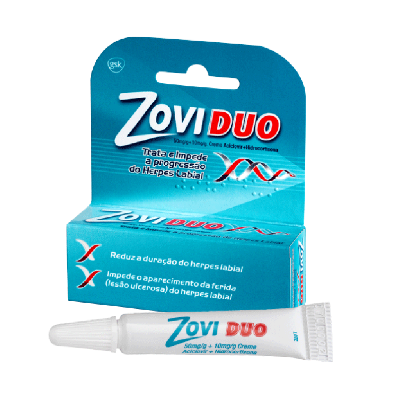 Zovirax Duo, 50/10 mg/g-2g x 1 creme bisnaga