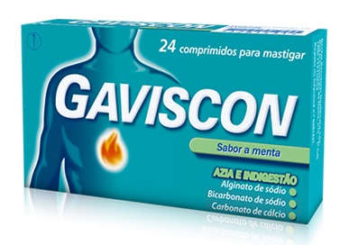 Gaviscon, 250/133,5/80 mg x 24 comp mast