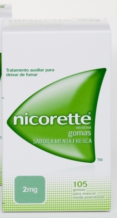 Nicorette Menta Fresca, 2 mg x 105 goma