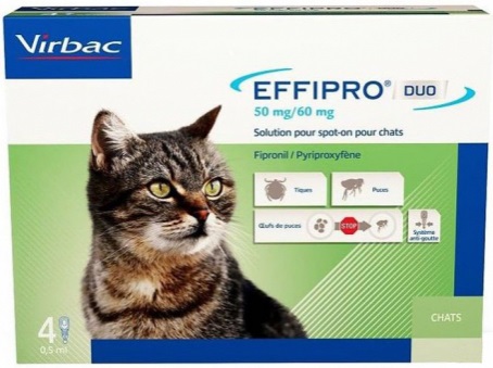 Effipro Duo Gato 50mg/60mg 4 Pip