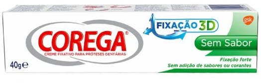 Corega Cr Fix Prot S/Sabor 40 G