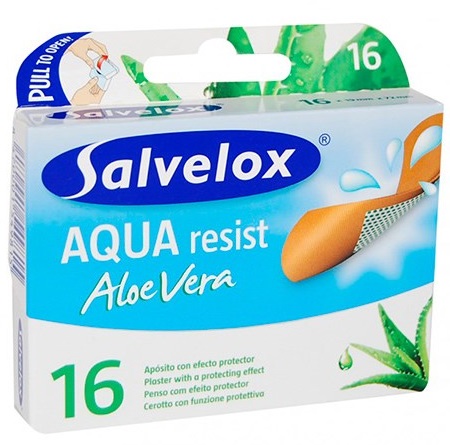 Salvelox Aqua Res Penso Plast Aloe Vera X16