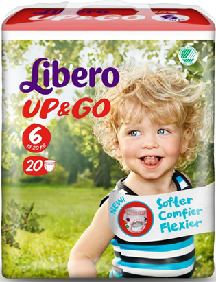 Libero Up Go Frald T6 13/20 Kg X 20