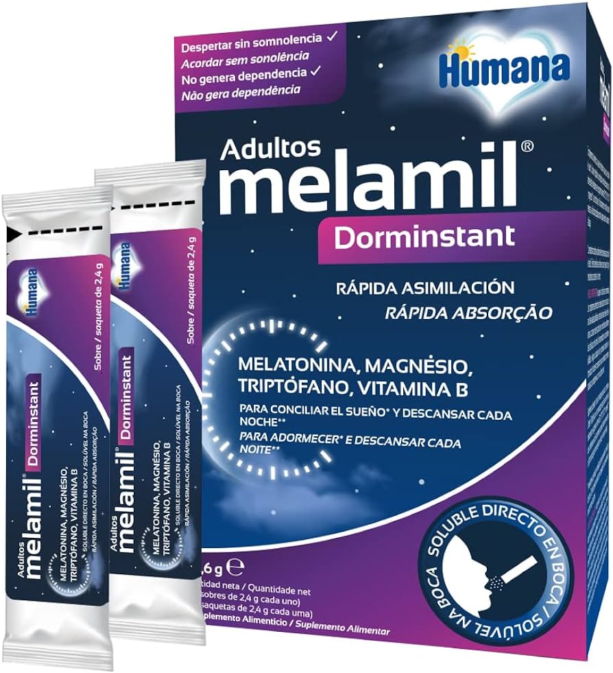 Melamil Dorminstant Adultos 24 Saquetas