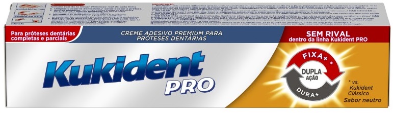 Kukident Pro  Cr Dupla Accao Protes 60g