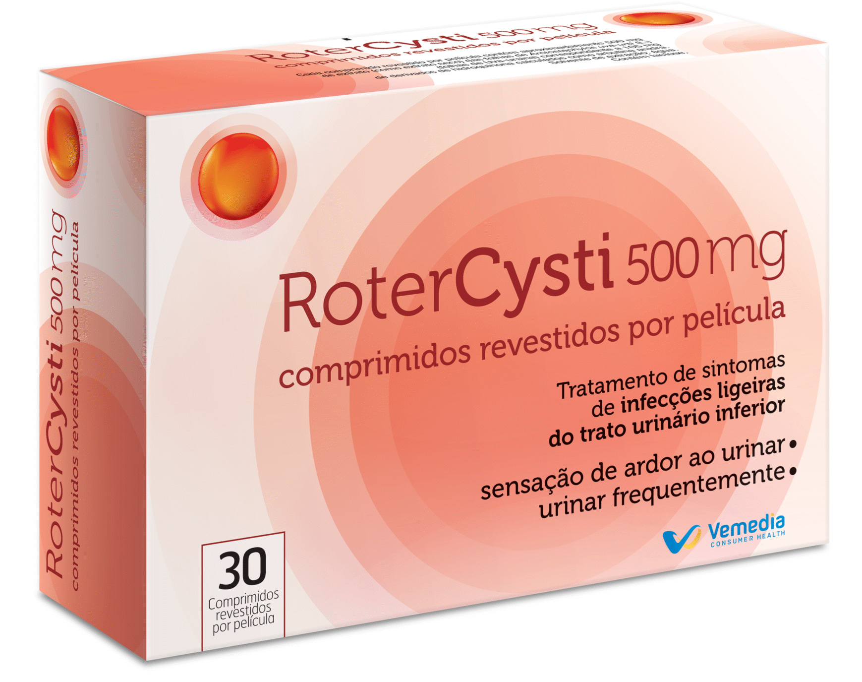 RoterCysti, 500 mg x 30 comp rev