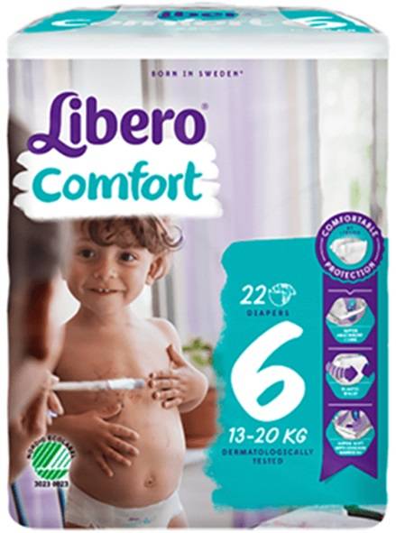 Libero Comfort 6 Frald 13-20kg X22