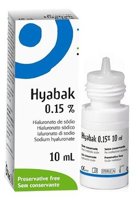 Hyabak Hipotonico Sol Lentes/Olhos 10ml