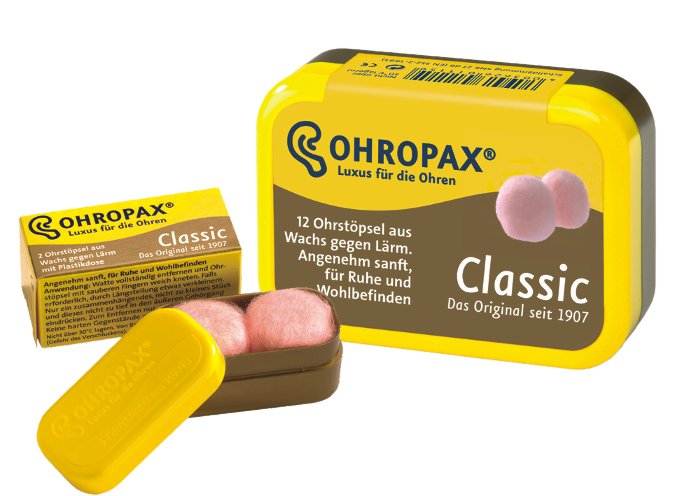 Ohropax Classic Tampoes Auric Cera X12