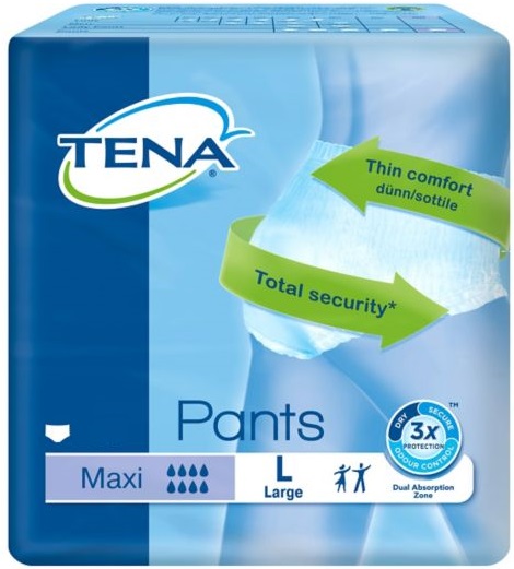 Tena Pants Cueca Gde 100/135cm X 14