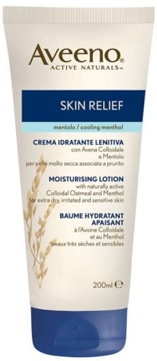 Aveeno Skin Relie Cr Lenitivo Mentol 200ml