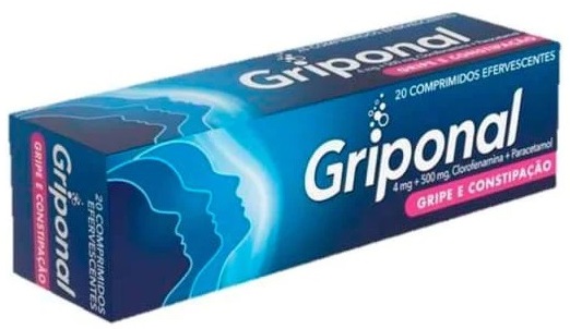 Griponal, 4/500 mg x 20 comp eferv