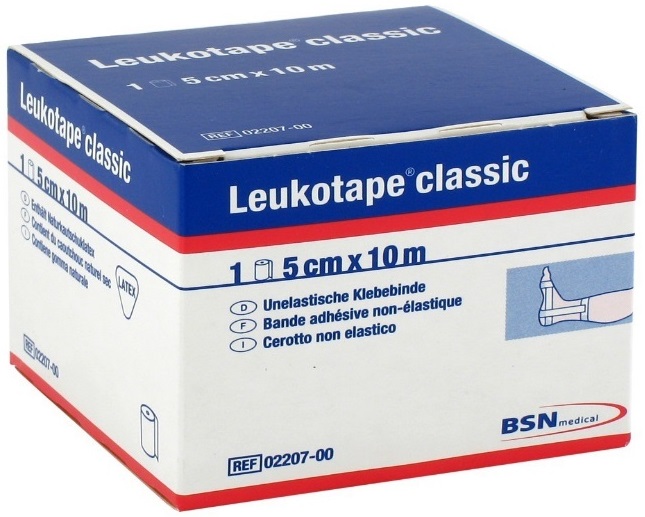 Leukotape Classic Fita Ades 10m X 5cm X 5