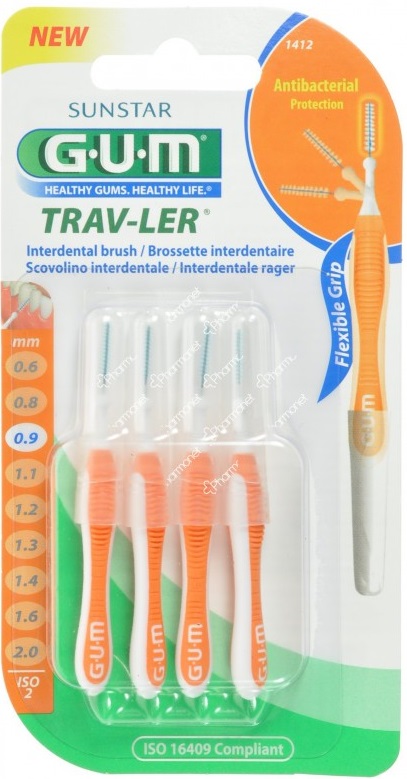 Gum Trav-Ler Esc1412 Ipu Fin Cil Pt X6