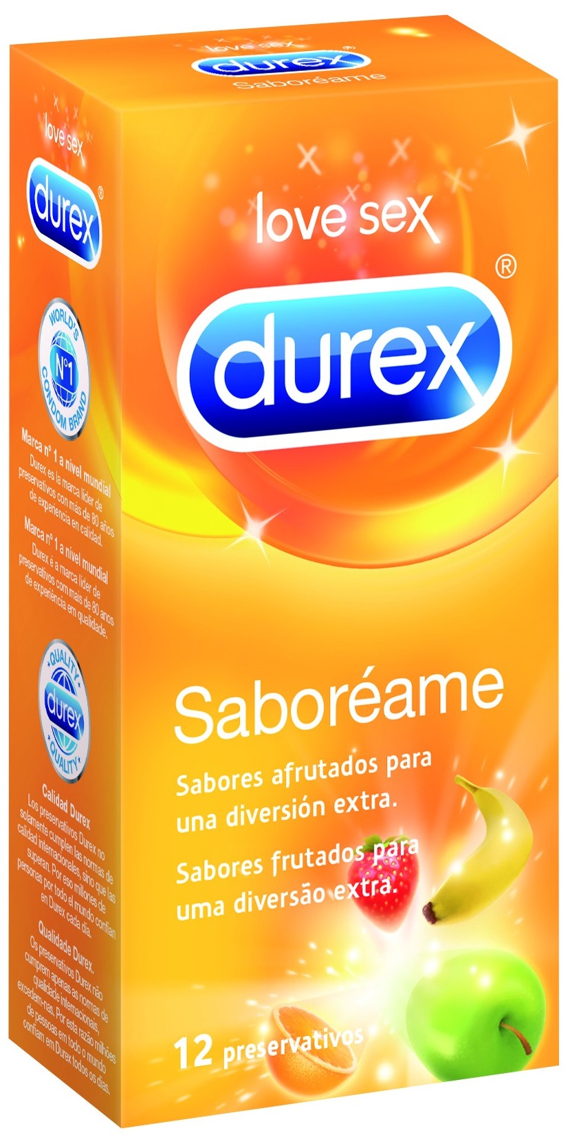Durex Saboreame Preservativo X12