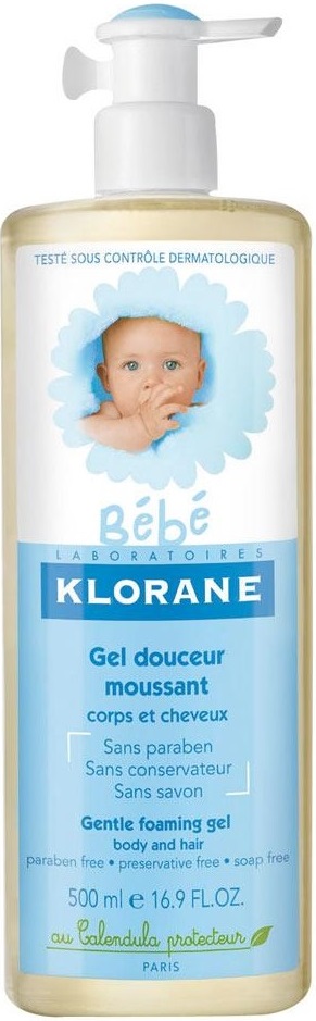 Klorane Bebe Gel Nutri C/Cr Nutri 500