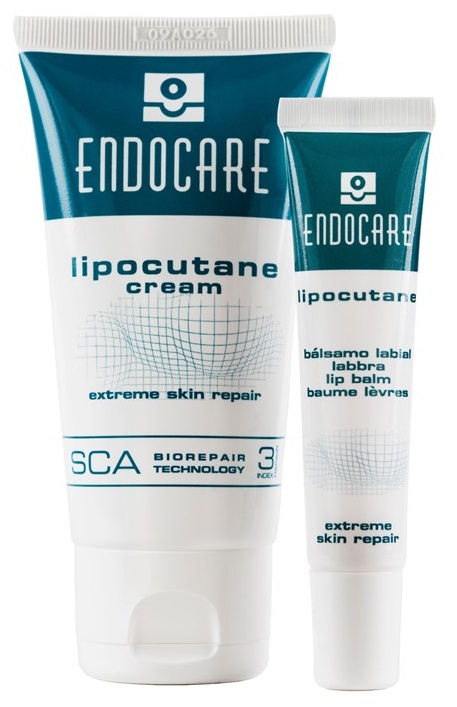 Endocare Lipocutane Creme Rosto 50 ml + Bálsamo Labial 10 ml