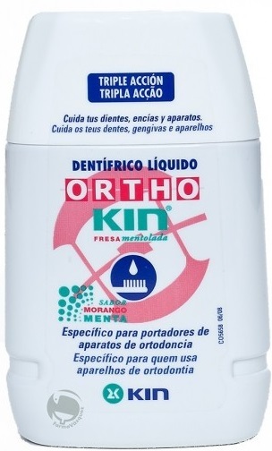 Ortho Kin Dent Liq Mor/Ment 100 Ml