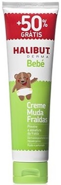 Halibut Derma Bebé Creme Muda Fraldas 100 g com Oferta de 50 g