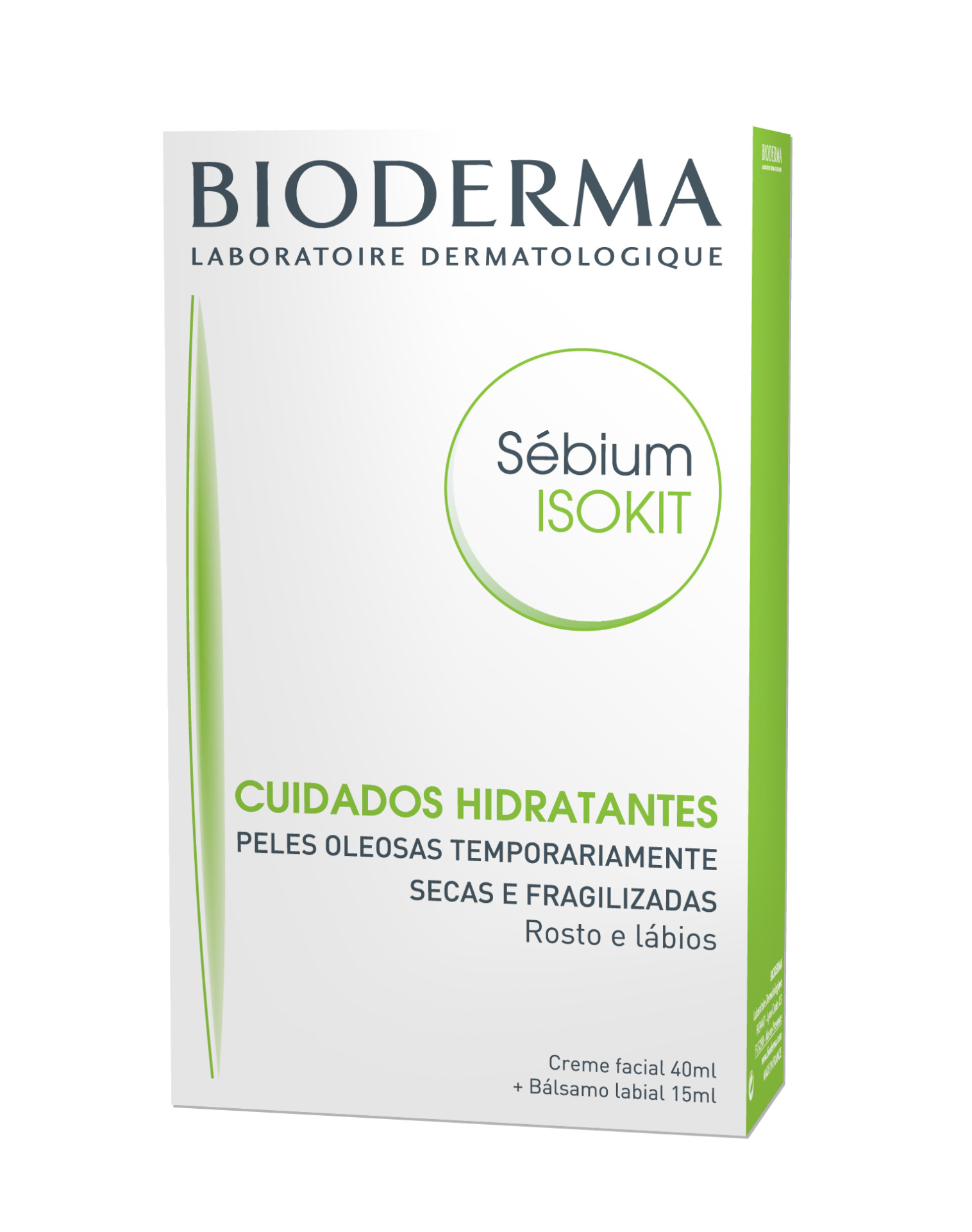 Bioderma Sébium Isokit Creme Facial 40 ml + Bálsamo Labial 15 ml