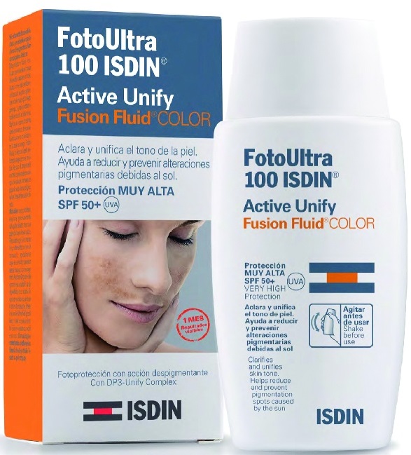 Fotoultra100isdin Active Unify Col Fl 50ml