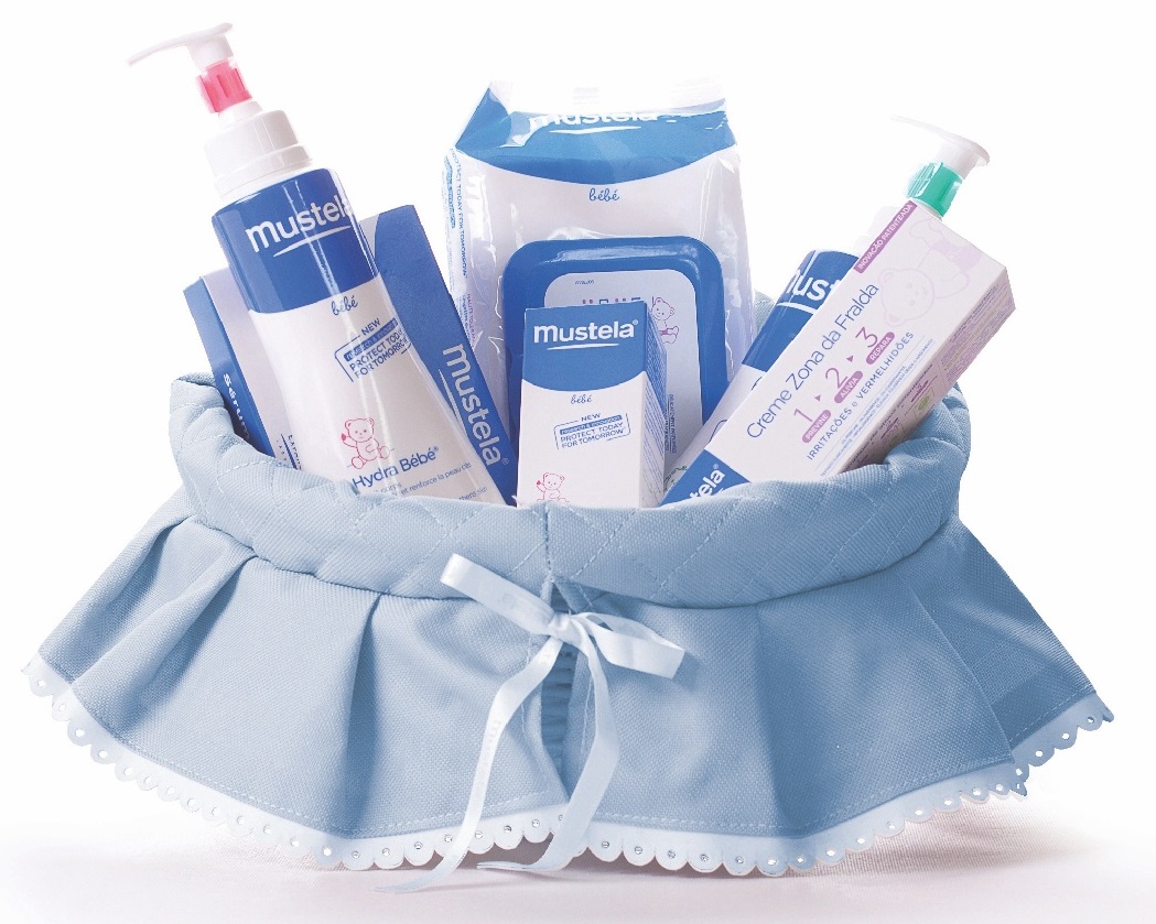 Mustela Bebé Cesta Essenciais Azul