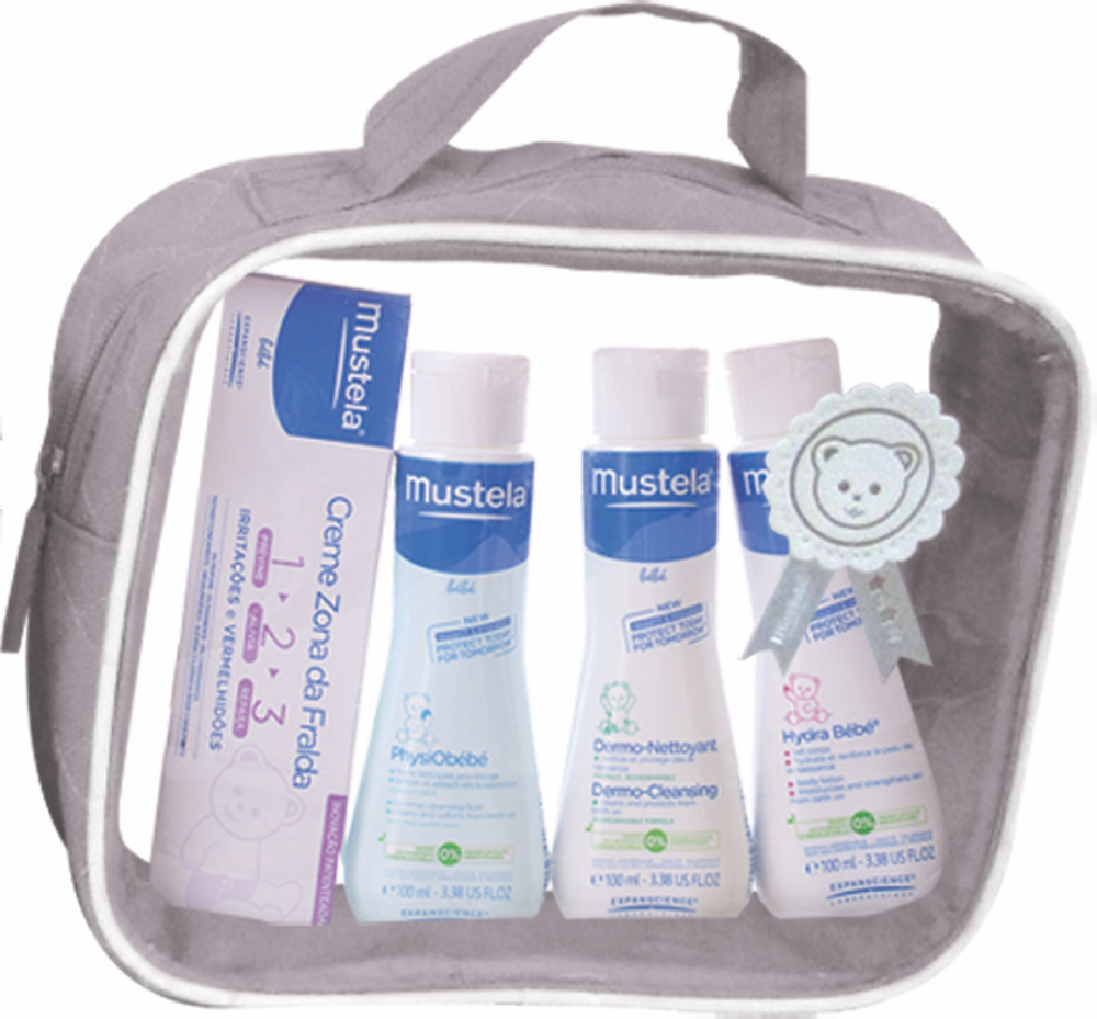 Mustela Bebé Bebé Bolsa Indispensáveis Taupe