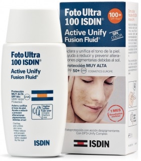 Fotoultra100isdin Active Unify Fl Rost 50ml