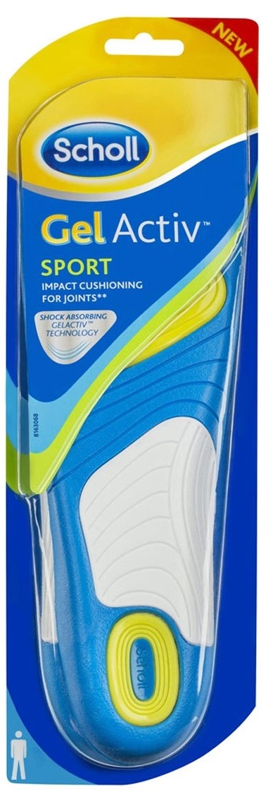 Scholl Gelactiv Palmilh Sport Homem X2