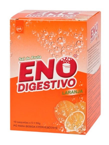 Eno Laranja Cart Po Or 5 G X 10 pó eferv saq